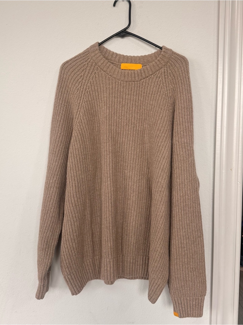 Yellow the Label Sweater